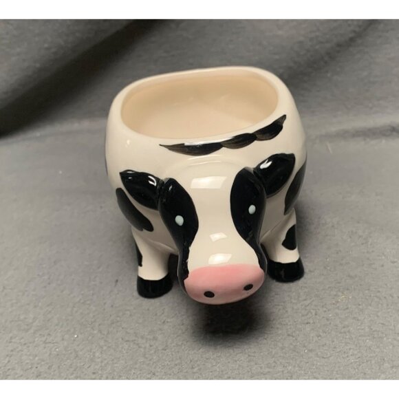 Ceramic Cow Bowl By Boston Warehouse - Picture 2 of 11